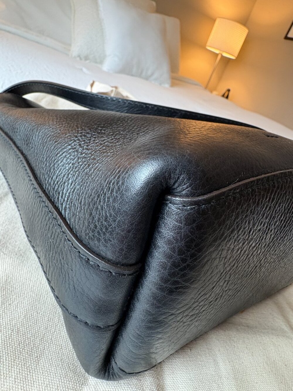 Lindquist Little Lee in Black Leather - Picture 8 of 11